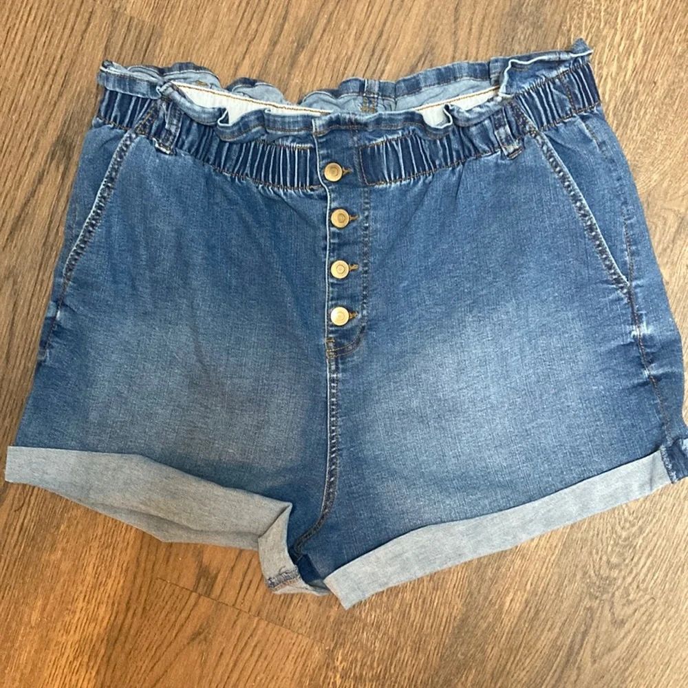 No Boundaries Denim Shorts